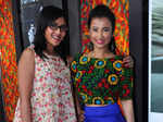 Deblina Dutta and Manami Ghosh during the premiere