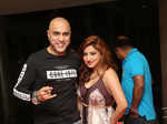 Baba Sehgal and Ashima during an event