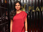 Shailaja looks gorgeous in a red dress