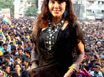 Tinaa Ghaai during the Dahi Handi event