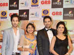 Celebs pose for a photo during the Indian Television Academy