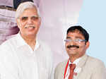 NC Bajpai (L) and Ajit Kumar