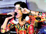 Suyasha SenGupta during the live performance