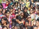 Crowd during the Clean & Clear Delhi Times Fresh Face 2015 auditions