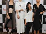 Malvika Vaswani poses with models