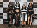 Nitya Arora poses with models