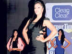 Bhagyalakshmi Das during the Clean & Clear Nagpur Times Fresh Face 2015 finals