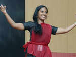 Ishweriavalli during the auditions of Clean & Clear