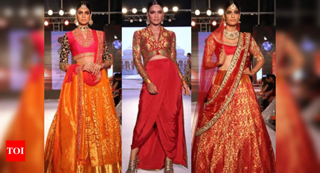 Neeta Lulla S New Bridal Collection Times Of India