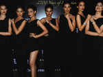 Models during the launch of Bvlgari watch