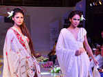 ​Models walk the ramp during Jaipur Couture Show