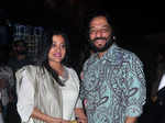 Sunali Rathod and Roop Kumar Rathod during the screening