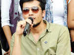 RJ Abhinav speaks during the auditions