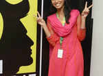 1st runner up, Pravallika poses during the auditions of Clean & Clear Chennai Times