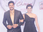 Srikanth and Vandana walk the ramp