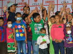 Kids during the launch of Rose Day