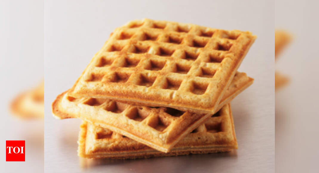 Now, bite into a waffle modak! - Times of India