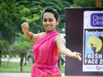 Swatika performs during the Clean & Clear Bangalore Times Fresh Face
