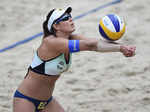 Brazilian beach volleyball player Maria Elisa Antonelli