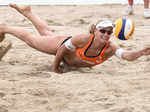 ​Marleen van Iersel is one of the hottest volleyball players