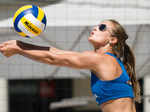 Zara Dampney is a beach volleyball player