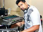 DJ NikPrince during the Clean & Clear Chandigarh Times Fresh Face 2015 auditions