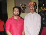 Mudasir Ali and Manuvendra Singh pose together