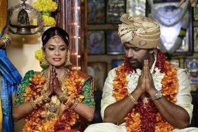 Shanthnu-Keerthy's wedding and reception on TV