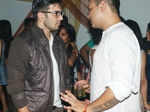 Ajay Chaudhary interacts with producer Siddharth Kumar Tewary