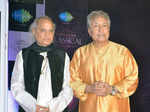 Pandit Jasraj and Amjad Ali Khan during the launch