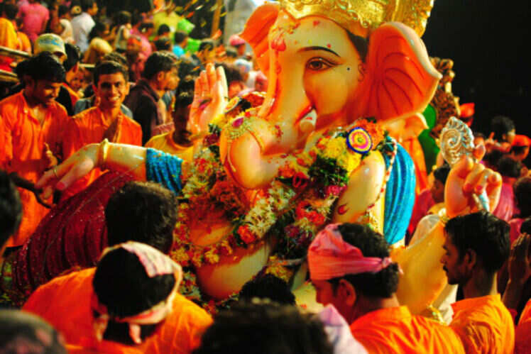 Mumbai in the hues of its most vibrant festival
