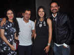 Shoeb Ahmed poses with guests