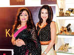 Anita and Pooja Kanwal during the unveiling of fashion boutique