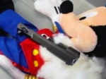 ​Here’s a Mickey Mouse stuffed toy