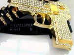 ​Check out this bejewelled gun
