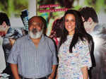 Saurabh Shukla and Neha Dhupia during the screening