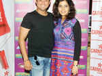 Swapnil Joshi poses with Mukta Barve
