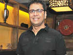 Anand Saxena during the launch party