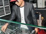 DJ Harry during the third anniversary celebration