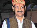 Prince Manvendra Singh Gohil during the premiere