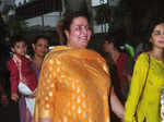 Sunaina Roshan during the Ganesh Chaturthi celebrations