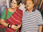 Sudeshna Roy and Abhijit Guha during the premiere