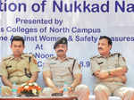 Satish Chander, ACP, Civil Lines during a nukkad natak