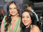 Charu Parashar (L) and Sunayana during the launch