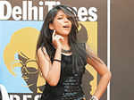 Winner, Trapti Sharma during the auditions
