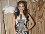 Kajal Agarwal poses during fashion designer Amit Agarwal