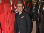 A guest during fashion designer Amit Agarwal