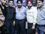 Designer duo Ravinder and Tejinder Singh pose with Shanu Chauhan