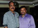 TP Sudeesh and TK Ashik during the audio launch