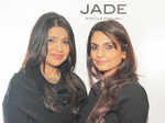Karishma Swali (L) and Monica Shah during an event